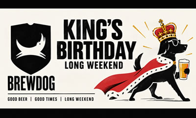 King's Birthday at BrewDog Perth
