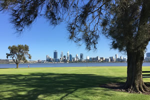 Enjoy the view over the Swan river in Perth this Kings Birthday