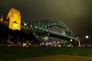 Sydney Harbour Bridge on the Kings Birthday Weekend